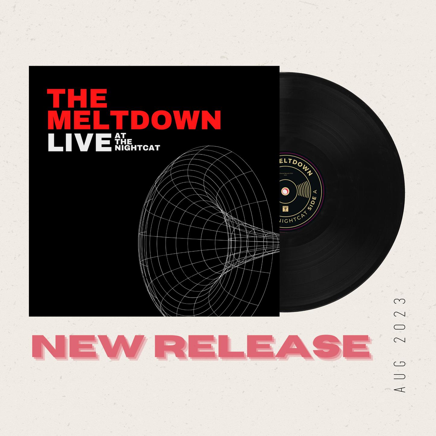 The Meltdown 'Live at the nightcat' VINYL